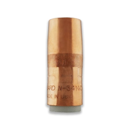 BERNARD Copper Straight MIG Weld Nozzle MPN:N-3414C