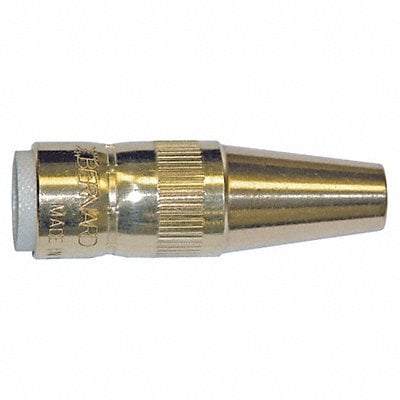 BERNARD Brass Tapered MIG Welding Nozzle MPN:NST-3818B