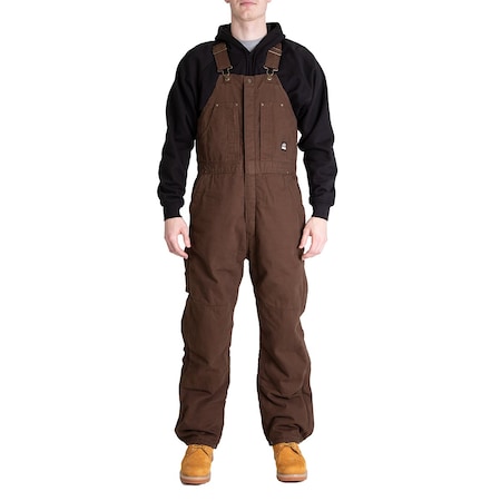 Bib, Overall, Orig, Wash, Insulated, 6XL, Reg, Bark, Size 6XL MPN:B377