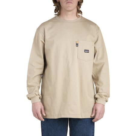 Coverall, FR, Deluxe, Large, Tall, Khaki MPN:FRK11