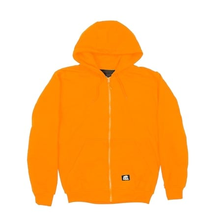 Hi-Vis Hooded Sweatshirt, Cotton/Polyester, Yellow, 5XL MPN:HVF101