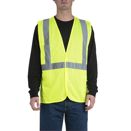 Vest, Economy, Hi-Vis, Class 2, 3XL/4XL, Yel MPN:HVV042