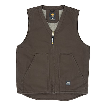 Vest, Washed, V-Neck, 4XL, Regular MPN:VW531