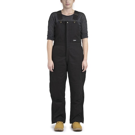 Womens Bib, Ladies, Washed, Insulated, 2XL Short, Dark Brown, Size 2XLS MPN:WB515