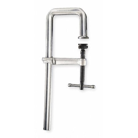 12 in Bar Clamp, Steel Handle and 5 1/2 in Throat Depth MPN:2400J-12