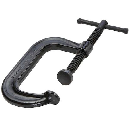 C-Clamp, 4 in Maximum Opening, Black MPN:CDF404