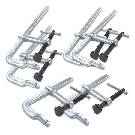 classiX Sliding Arm Bar Clamp Set with Forged Steel Handle MPN:CLSXHD-SET