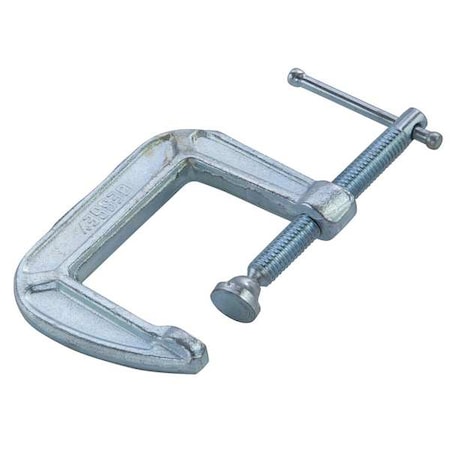 C-Clamp, 1 1/2 in Maximum Opening, Gray MPN:CM15