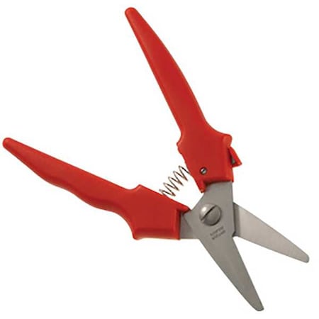 Metal Cutting Snip, Straight, 5 3/4 in, Stainless Steel MPN:D47