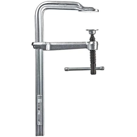 4 in Bar Clamp, Tempered Drop-Forged Steel Handle and 3 1/8 in Throat Depth MPN:GS12-8K