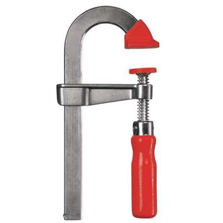 8 in Bar Clamp, Wood Handle and 2 in Throat Depth MPN:LMU2.008