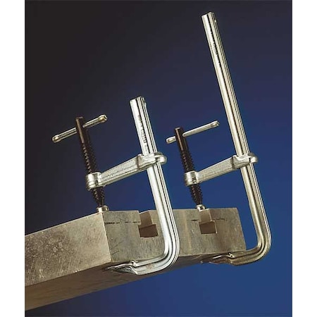 4 in Bar Clamp, Steel Handle and 2 1/4 in Throat Depth MPN:MMS-4