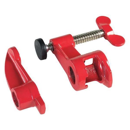 Bar Clamp, Cast Iron Handle and 2 1/2 in Throat Depth MPN:PC-34DR