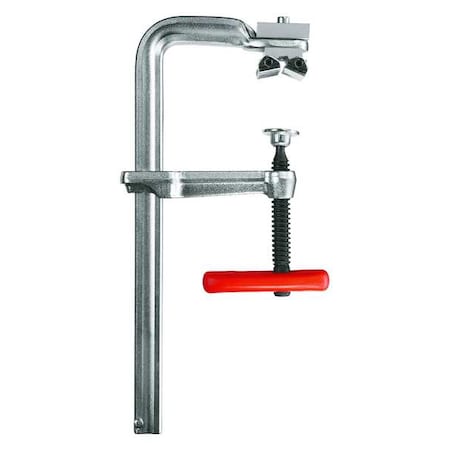 12 in Bar Clamp, Plastic, Steel Handle and 4 3/4 in Throat Depth MPN:SG30VAD