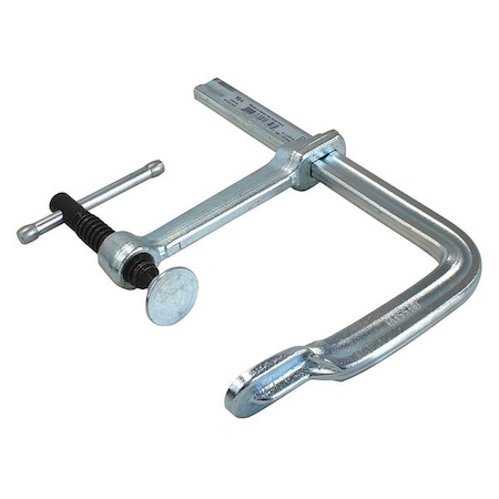 6 in Bar Clamp, Steel Handle and 4 3/4 in Throat Depth MPN:SQ-4