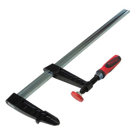 24 in Bar Clamp, Composite Plastic Handle and 4 1/2 in Throat Depth MPN:TGK4.524+2K