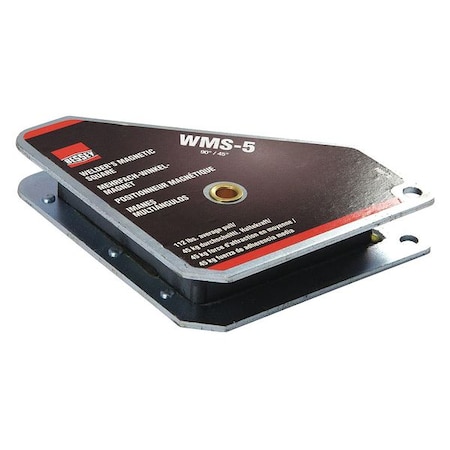 Magnetic Welding Square, 3-3/4InLx3/4InW MPN:WMS-5
