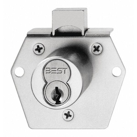 Intchge Core Dead Bolt Locks, Slv, Diamond MPN:5L7RD2625T