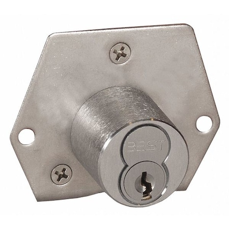 Intchge Core Latchbolt Locks, Slv, Diamond MPN:5L7RL5626