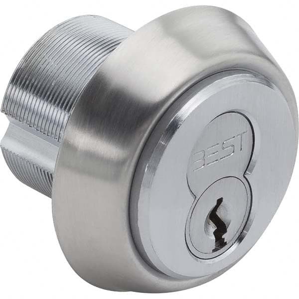6, 7 Pin Best I/C Core Mortise Cylinder MPN:1E74C258RP626