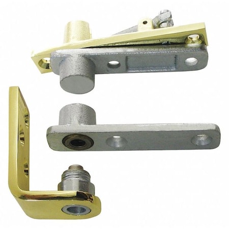 Pivot Guide, 1 in W, Gray, Satin Chrome MPN:100456