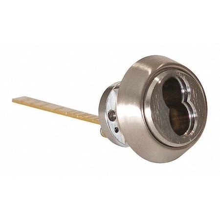 Rim Cylinder, Satin Chrome, 6 Pins MPN:12E62S2RP626