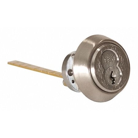 Rim Cylinder, Satin Chrome, 7 Pins MPN:12E72S2RP2626