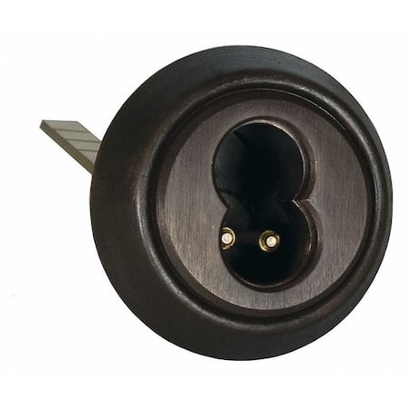 Rim Cylinder, Oil Rubbed Bronze, 0 Pins MPN:12E72S2RP613