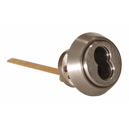 Rim Cylinder, Satin Nickel, 0 Pins MPN:12E72S2RP619