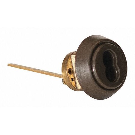 Rim Cylinder, Dark Bronze, 0 Pins MPN:12E72S2RP690