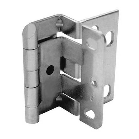 Swing Clear Hinge, Steel, 2 3/4 in Leaf W x 2 3/4 in Leaf H, Satin Chrome MPN:1592-4 2/PKCABHGE 26D