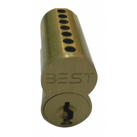 Interchangeable Core, Satin Brass, Keyway Type F, 6 Pins MPN:1C6F1606
