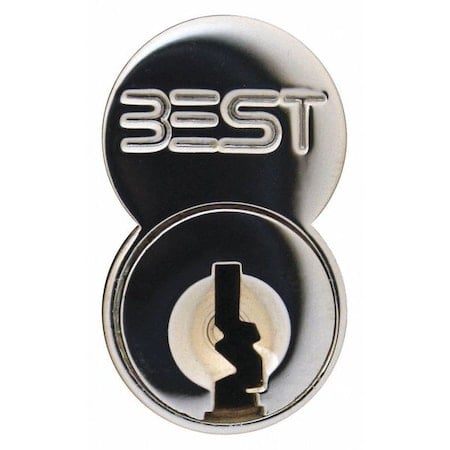 Interchangeable Core, Bright Chrome, Keyway Type Q, 7 Pins MPN:1C7Q1625