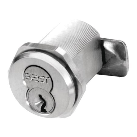 Slabbed 1E Direct Motion Mortise Cylinder, Satin Chrome MPN:1ED7D4C228RP3626