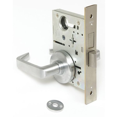 Mortise Lockset 40H Rose, Series 40H Series, Grd. 1, Privacy MPN:45H0L15H626