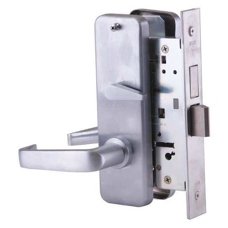 Lever Lockset, Mechanical, Privacy, Grd. 1 MPN:45H0L15J626