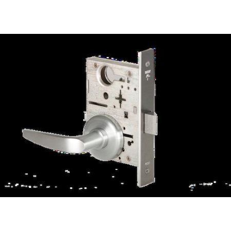 Mortise 45H Lock, Passage, Lever, Rose, Satin Chrome AM, LH MPN:45H0N16H626AMLH