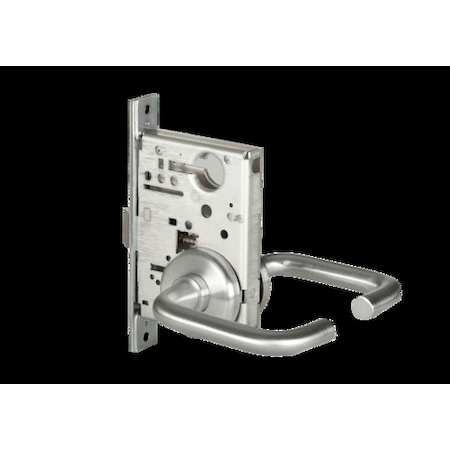Mortise 45H Lock, Passage, Lever, Rose, Satin Chrome, RH MPN:45H0N3H626RH