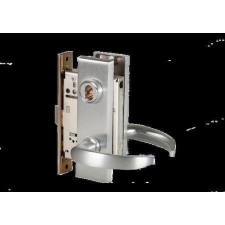Mortise 45H Lock, Office, Lever, Escutcheon, Satin Chrome, LH MPN:45H7A14M626RH