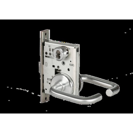 Mortise 45H Lock, Office, Lever, Rose, Satin Chrome, RH MPN:45H7A3H626RH