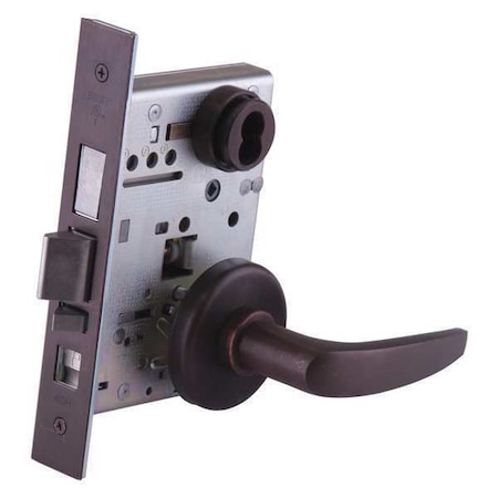 Mortise Lockset, Lever, 40H Rose, Ser. 40H, Grd. 1, Entrance MPN:45H7AB16H613