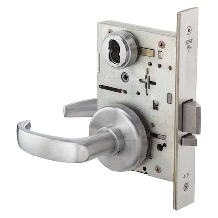 Mortise Lockset, Lever, 40H Rose, Ser. 40H, Grd. 1, Storeroom MPN:45H7D14H626