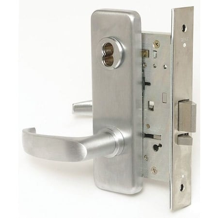 Mortise Lockset, 40H Escutcheon, Ser. 40H, Grd. 1, Storeroom MPN:45H7D14J626