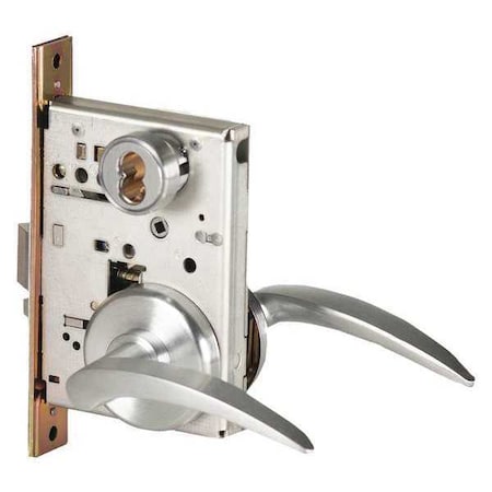 Mortise Lockset, Lever, 40H Rose, Ser. 40H, Grd. 1, Storeroom MPN:45H7D17LH626