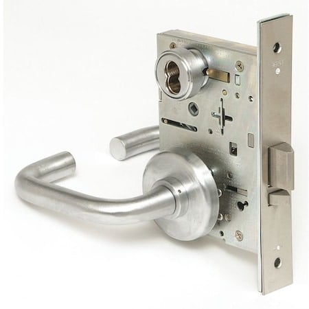 Mortise Lockset, Lever, 40H Rose, Ser. 40H, Grd. 1, Storeroom MPN:45H7D3H626