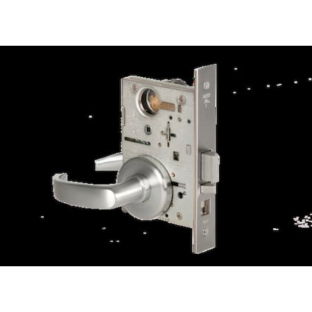 Mortise 45H Lock, Classroom, Lever, Rose, Satin Chrome AM, LH MPN:45H7R14H626AMLH