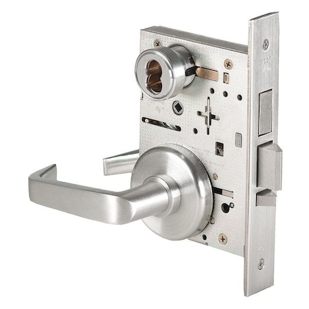 Mortise Cylinder, Entry Door, 1-3/16
