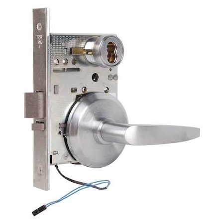 Mortise Lockset, Lever, 40H Ser., 40H Rose, Store, Elec. MPN:45HW7DEL16S626