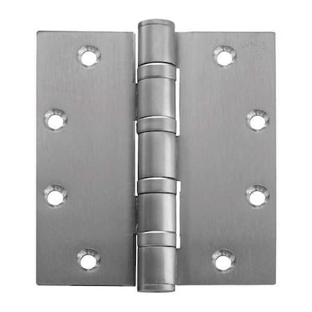 Electrified Hinge, Steel, Full Mortise Mounting, 1 3/4 in Leaf W x 4 1/2 in Leaf H, Satin Chrome MPN:61570
