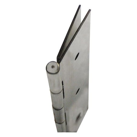 Piano Hinge, Stainless Steel, Full Mortise Mounting, 2 3/16 in Leaf W x 83 1/8 in Leaf H, Satin MPN:651UL732D